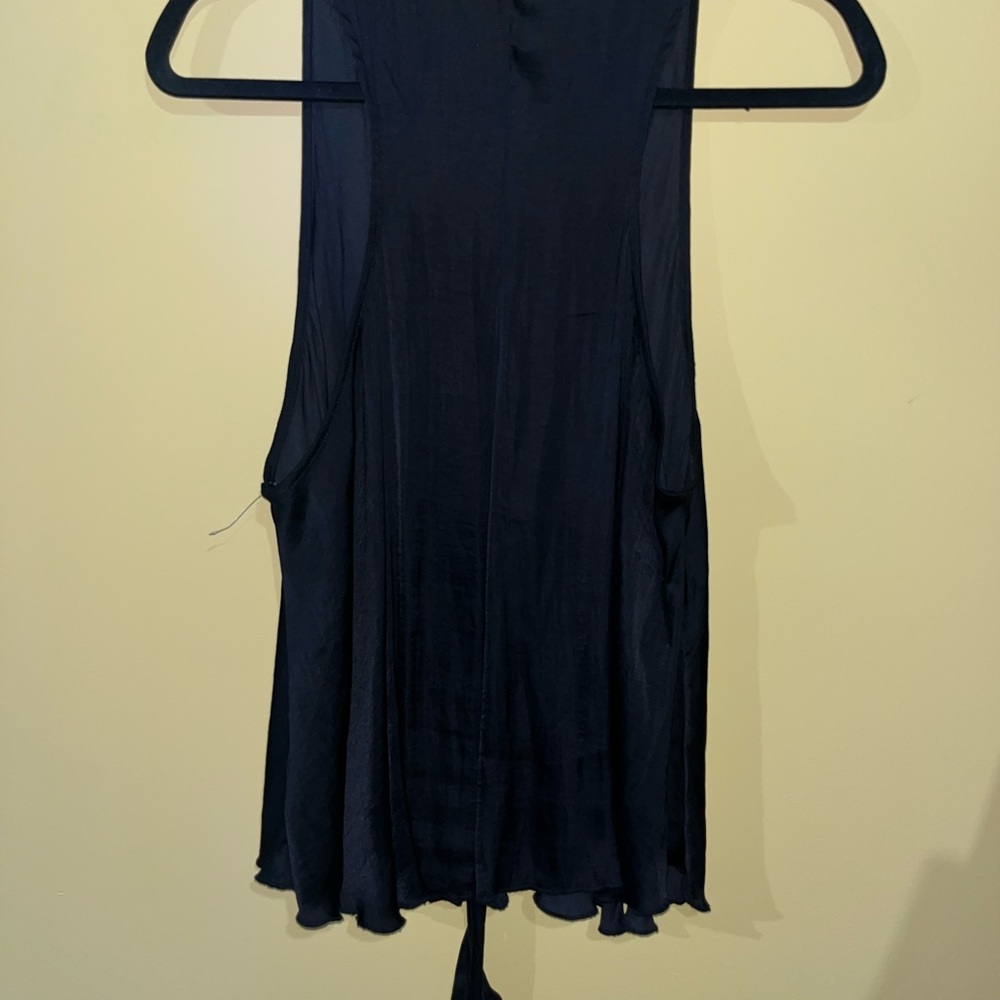 Free People Black Crisscross Tank Top - Picture 4 of 4